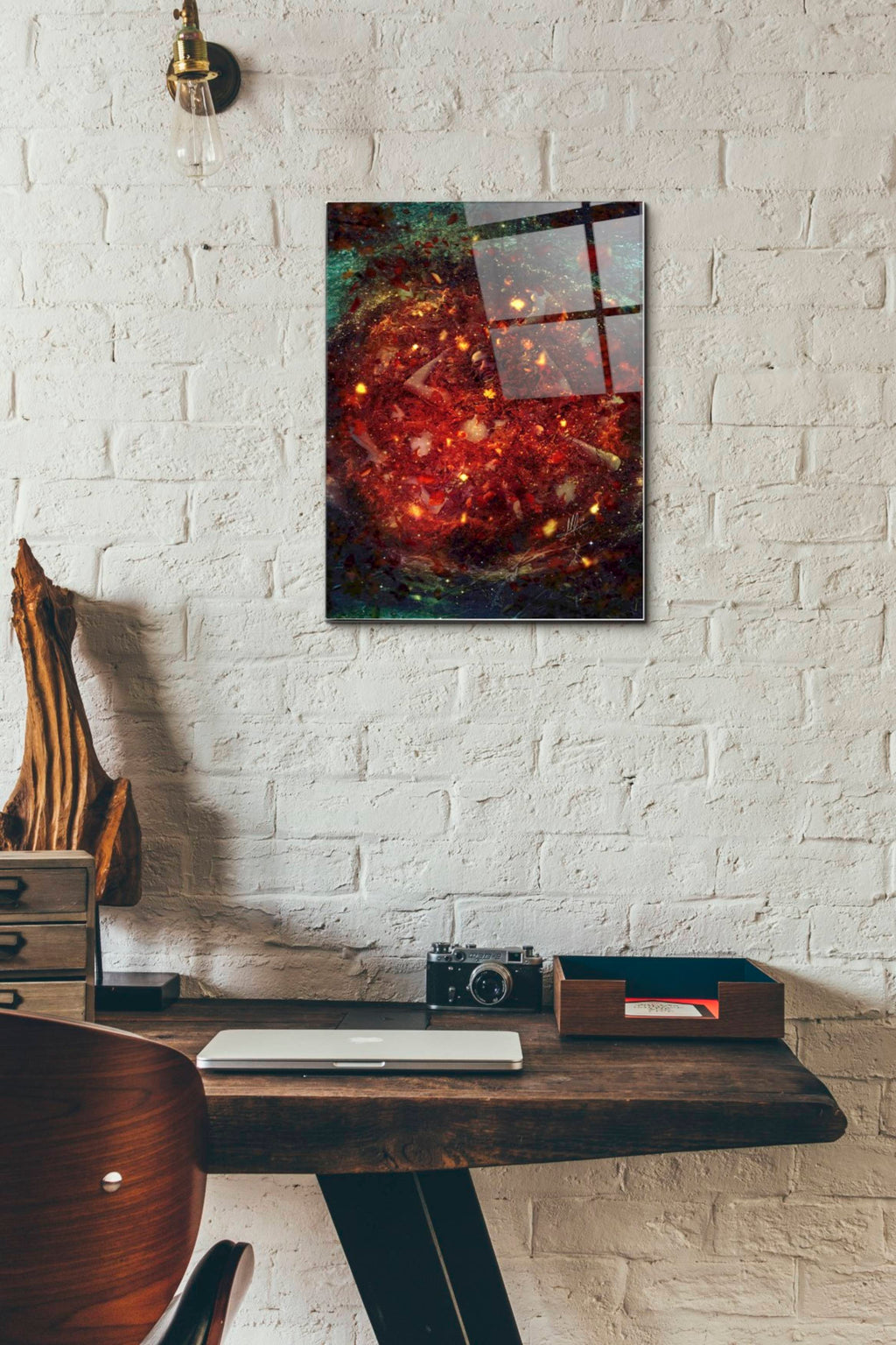 Epic Art 'Samsara' by Mario Sanchez Nevado, Acrylic Glass Wall Art,12x16