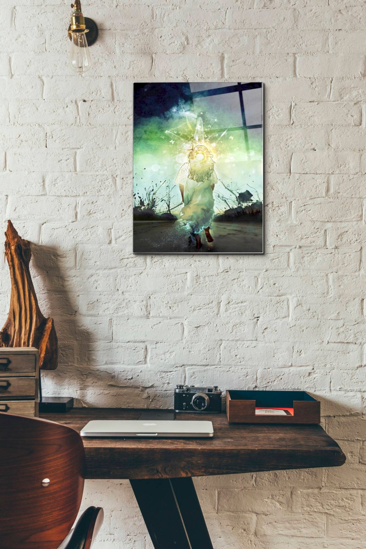 Epic Art 'Your Troubles Are Over' by Mario Sanchez Nevado, Acrylic Glass Wall Art,12x16