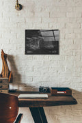 Epic Art 'Flying Machine, 1904 Blueprint Patent Chalkboard' Acrylic Glass Wall Art,12x16