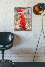 Epic Art 'Woman With Umbrella' by Alexander Gunin, Acrylic Glass Wall Art,16x24