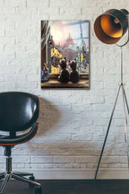 Epic Art 'Romantics' by Alexander Gunin, Acrylic Glass Wall Art,16x24