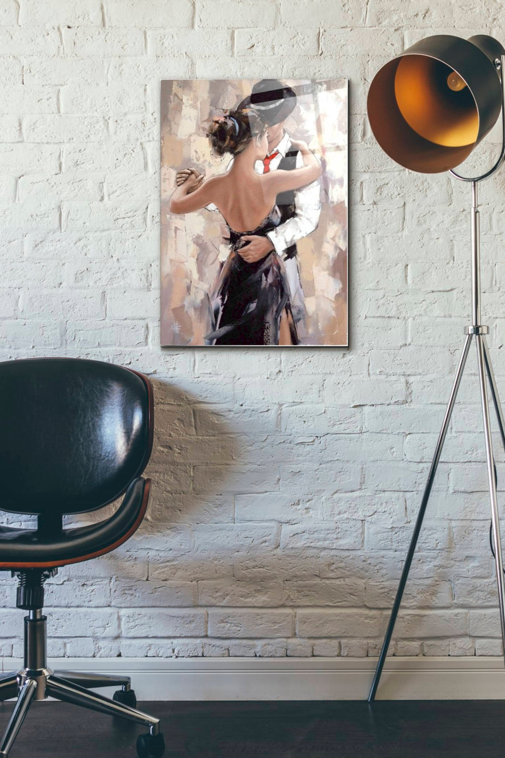 Epic Art 'Tango' by Alexander Gunin, Acrylic Glass Wall Art,16x24