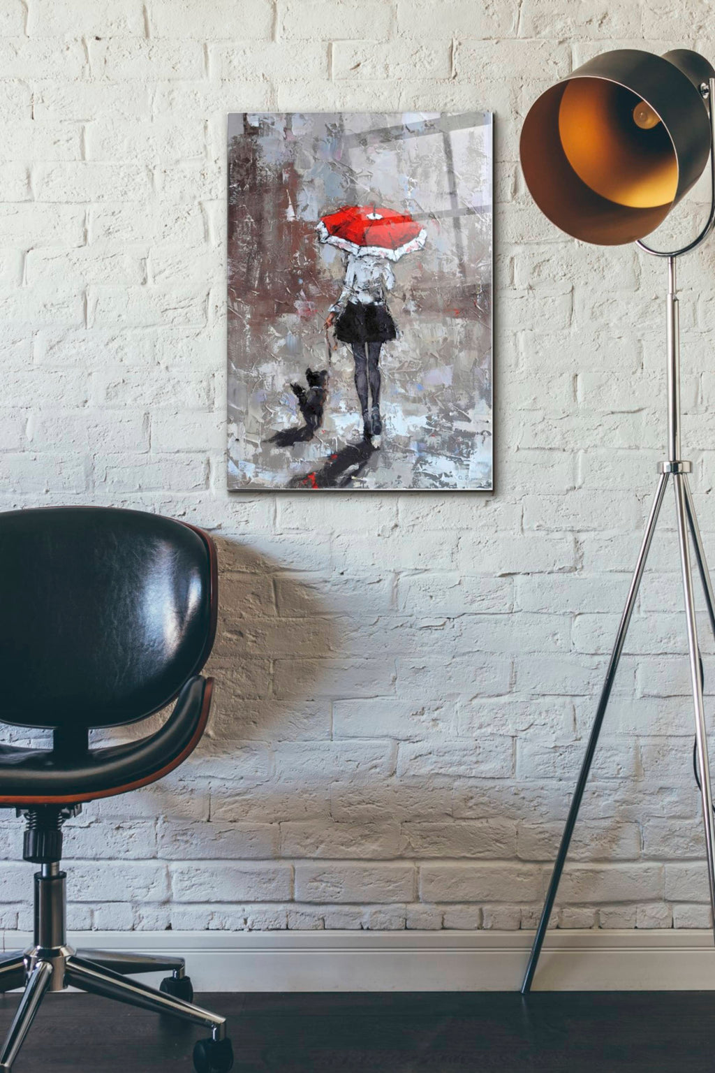 Epic Art 'An Urban Autumn' by Alexander Gunin, Acrylic Glass Wall Art,16x24