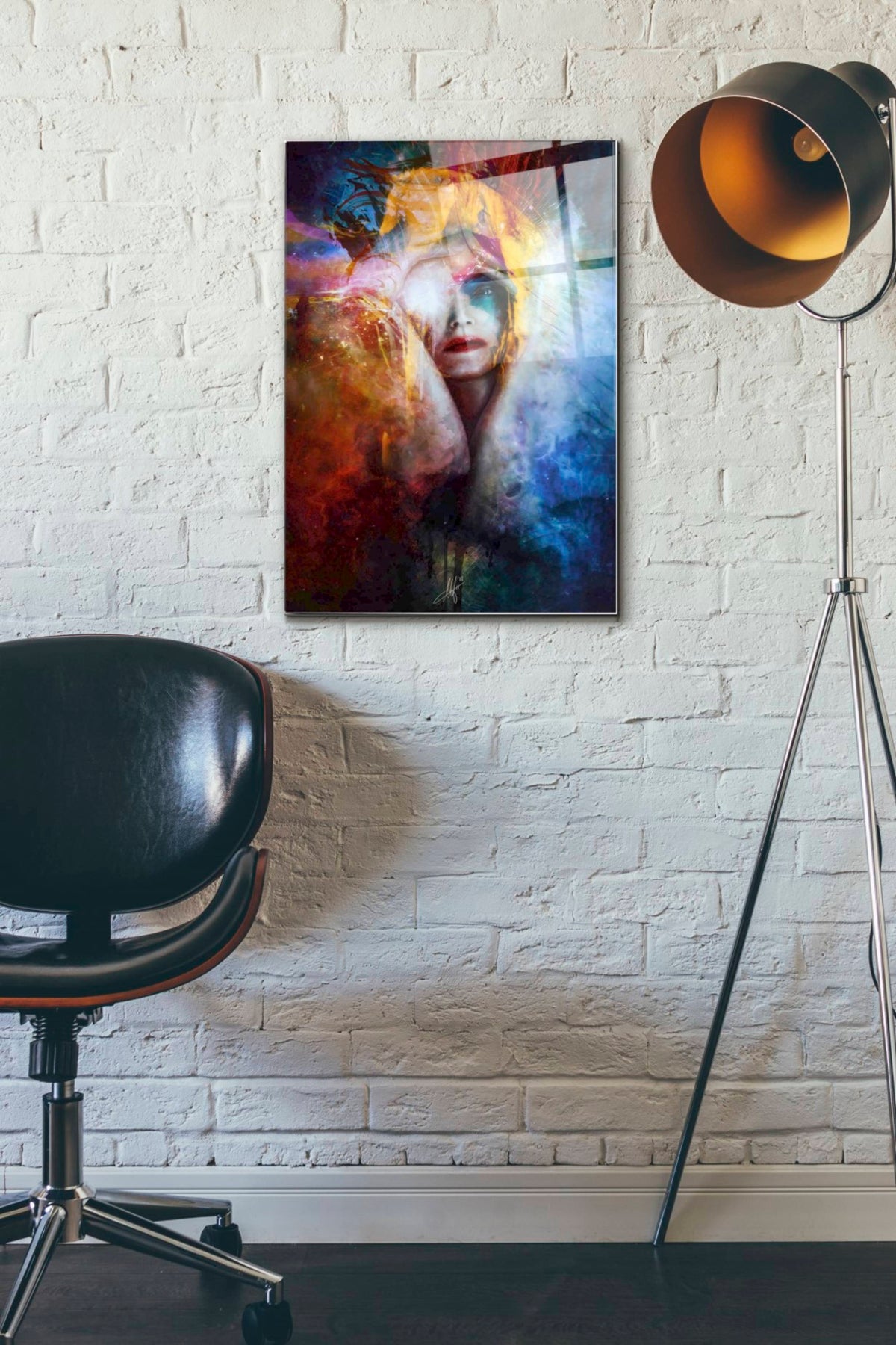 Epic Art 'The Radiant Nimbus of Crestfallen' by Mario Sanchez Nevado, Acrylic Glass Wall Art,16x24
