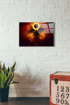 Epic Art 'Wings of Apocalypse' by Mario Sanchez Nevado, Acrylic Glass Wall Art,16x24