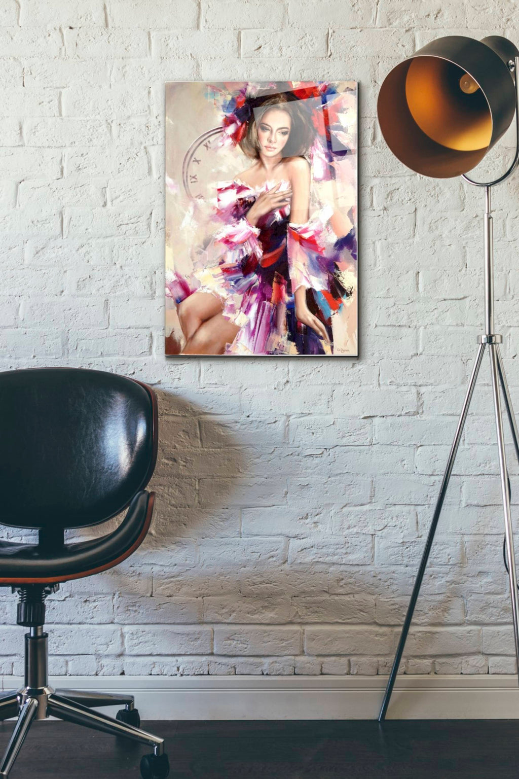 Epic Art 'Before Midnight' by Alexander Gunin, Acrylic Glass Wall Art,16x24