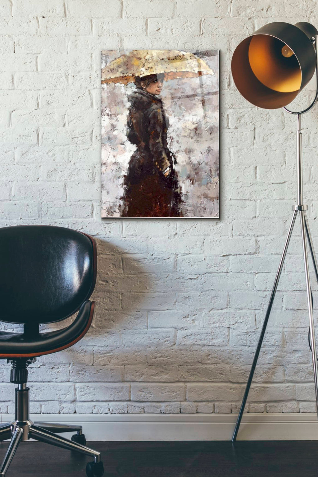 Epic Art 'Glance' by Alexander Gunin, Acrylic Glass Wall Art,16x24