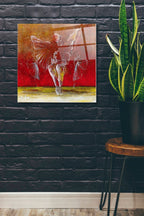 Epic Art 'The Dance of Baci' by Samedin Asllani, Acrylic Glass Wall Art,24x24