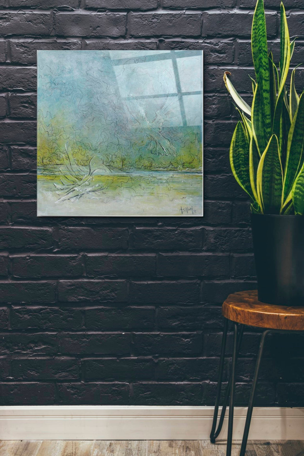Epic Art 'Freedom' by Samedin Asllani, Acrylic Glass Wall Art,24x24