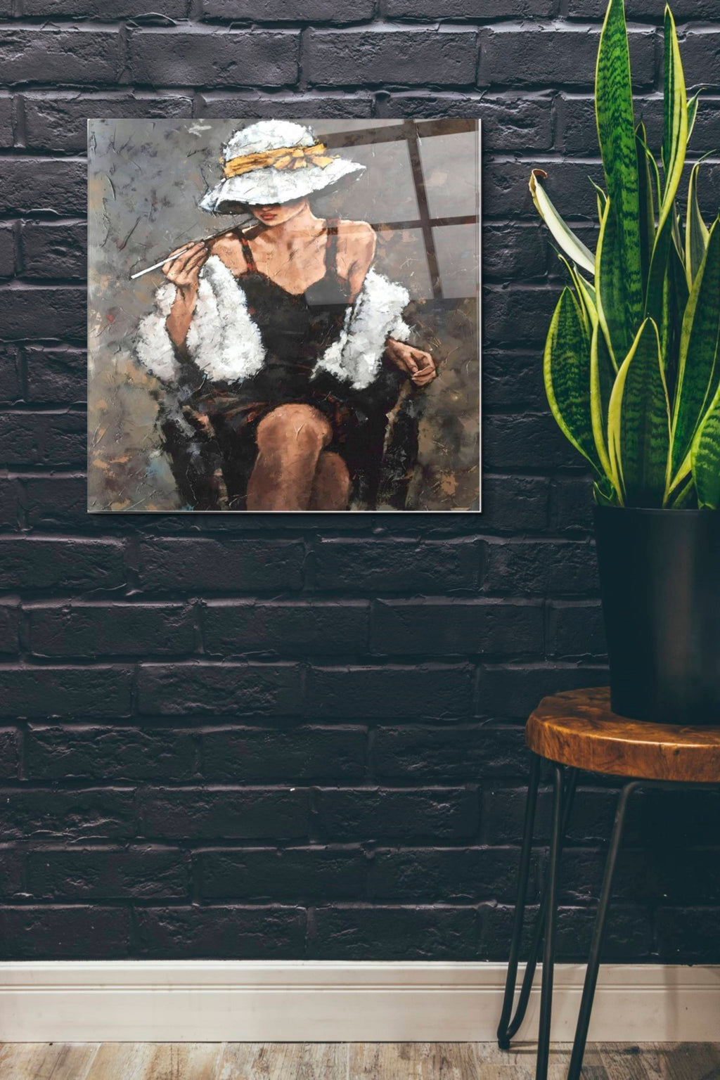 Epic Art 'Shokko' by Alexander Gunin, Acrylic Glass Wall Art,24x24