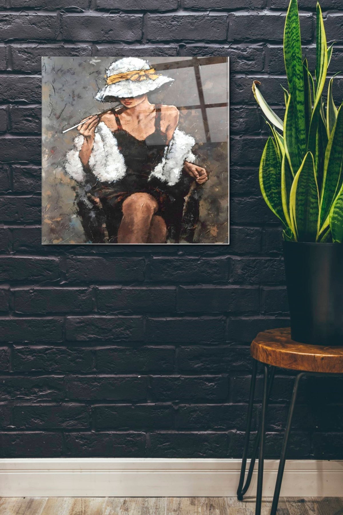 Epic Art 'Shokko' by Alexander Gunin, Acrylic Glass Wall Art,24x24