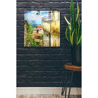 Epic Art 'Santorini II' Acrylic Glass Wall Art,24x24