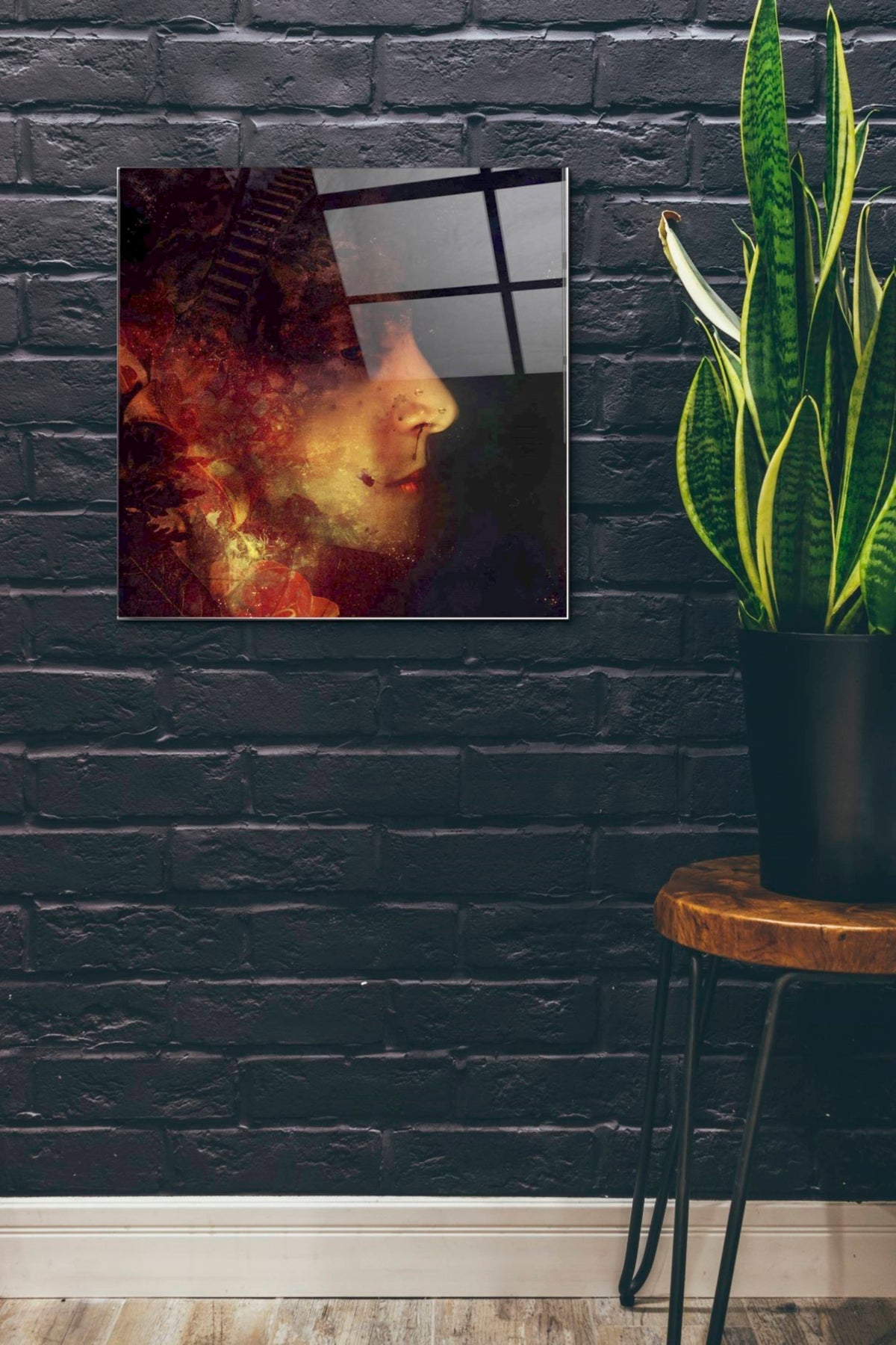 Epic Art 'A Moment of Doubt' by Mario Sanchez Nevado, Acrylic Glass Wall Art,24x24