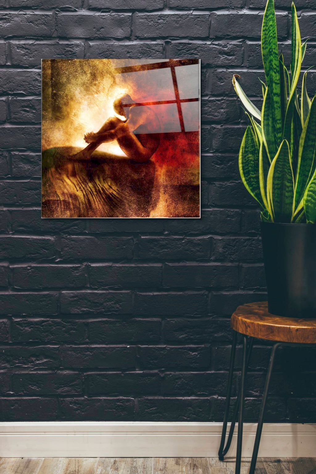 Epic Art 'Exile' by Mario Sanchez Nevado, Acrylic Glass Wall Art,24x24