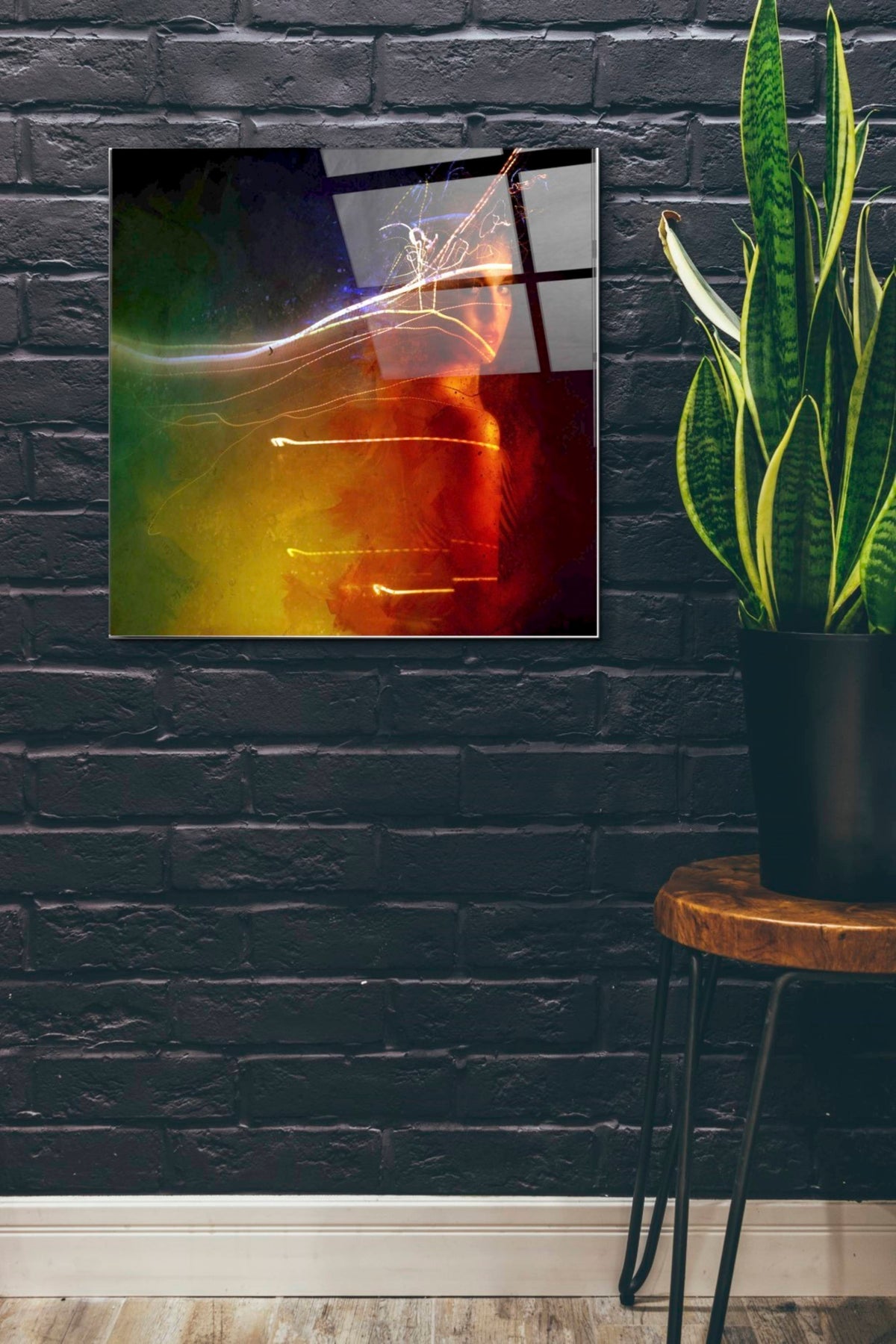 'Flashback' by Mario Sanchez Nevado, Acrylic Glass Wall Art,24x24