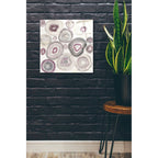 Rings of Power v2 by Albena Hristova - 24x24 acrylic wall art in a room