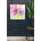 Spring Abstracts Florals I by Albena Hristova - 24x24 acrylic wall art in a room