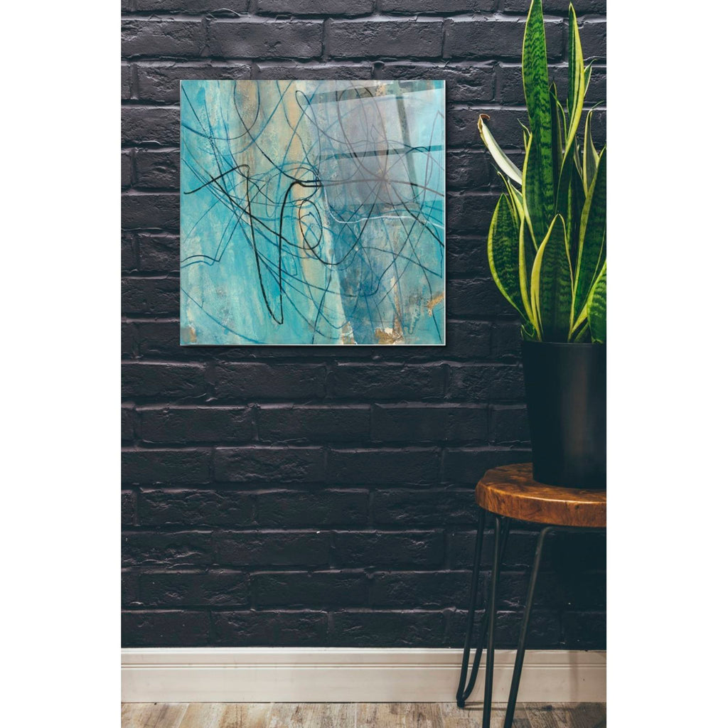 To the Sea by Albena Hristova - 24x24 acrylic wall art in a room
