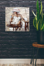 Epic Art 'On Holiday' by Alexander Gunin, Acrylic Glass Wall Art,24x24