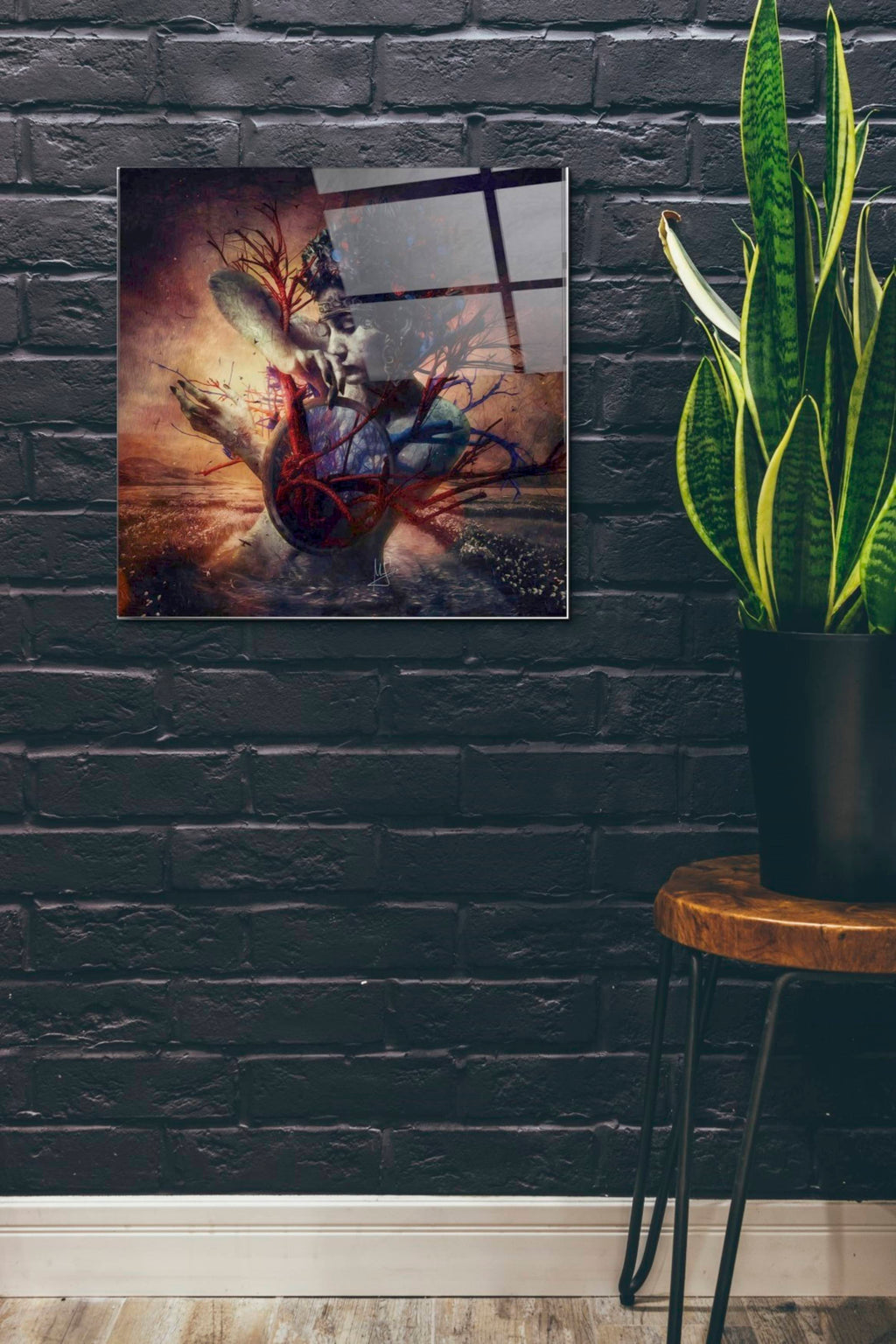 Epic Art 'Blossom' by Mario Sanchez Nevado, Acrylic Glass Wall Art,24x24