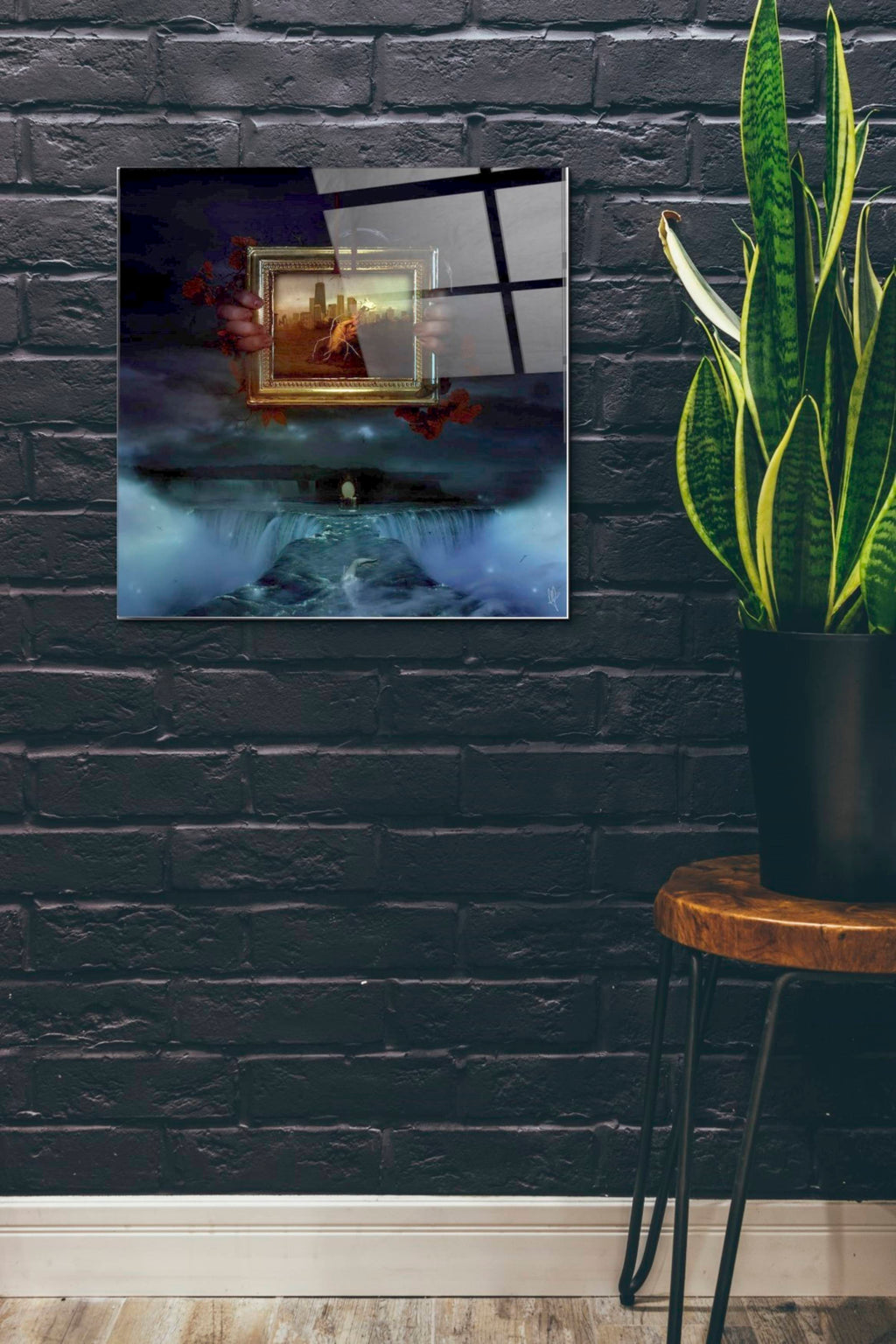 Epic Art 'Dangerous Dreams' by Mario Sanchez Nevado, Acrylic Glass Wall Art,24x24