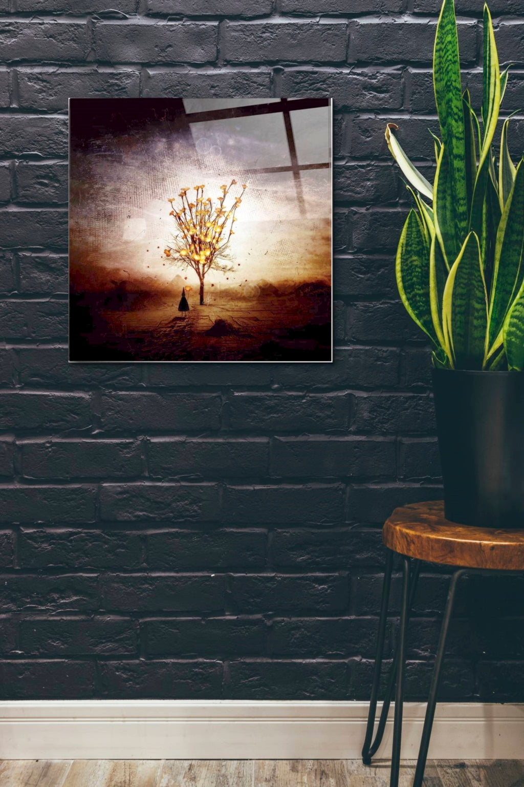 Epic Art 'Finding' by Mario Sanchez Nevado, Acrylic Glass Wall Art,24x24
