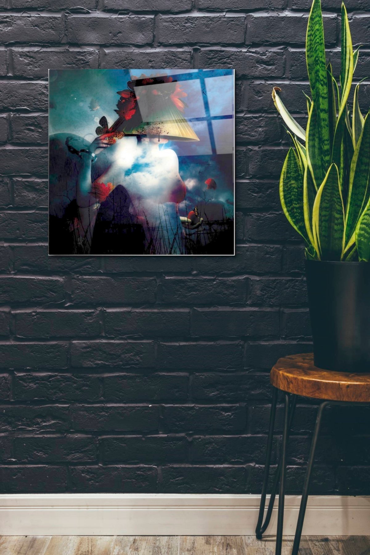 Epic Art 'Interlude' by Mario Sanchez Nevado, Acrylic Glass Wall Art,24x24