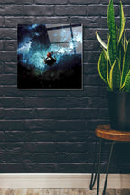 Epic Art 'Travel is Dangerous' by Mario Sanchez Nevado, Acrylic Glass Wall Art,24x24
