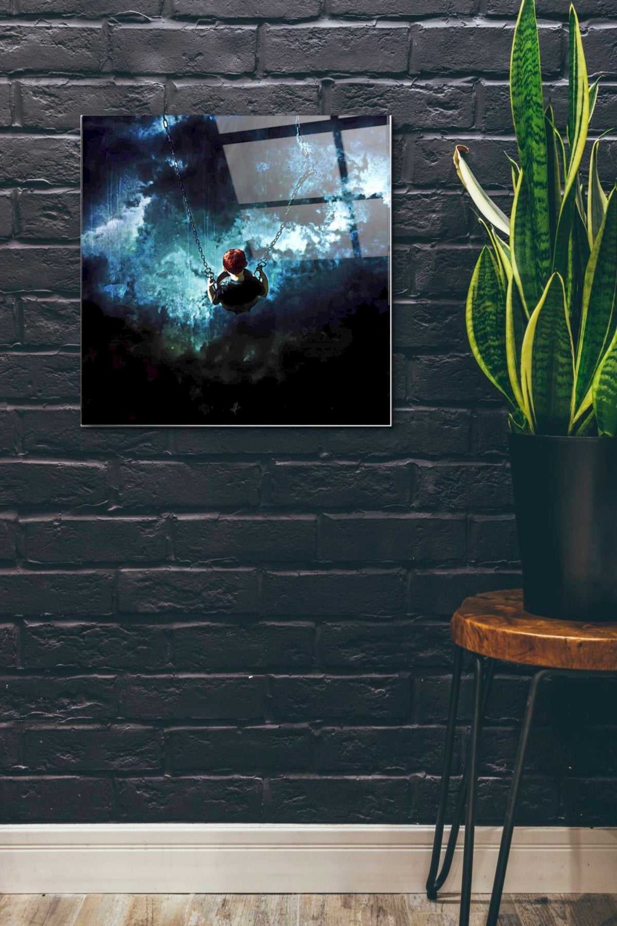 Epic Art 'Travel is Dangerous' by Mario Sanchez Nevado, Acrylic Glass Wall Art,24x24