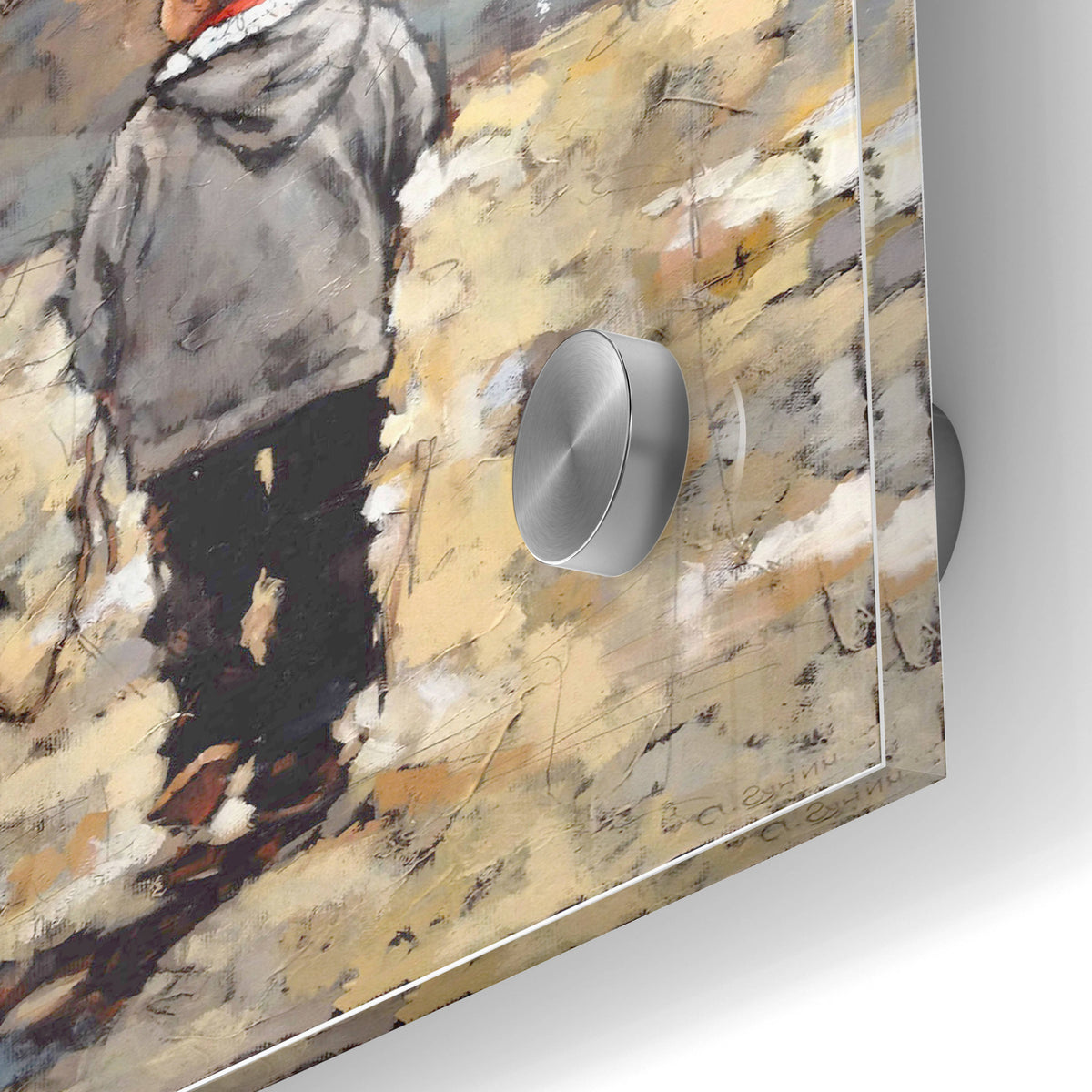 Epic Art 'Autumn Beach' by Alexander Gunin, Acrylic Glass Wall Art,24x36