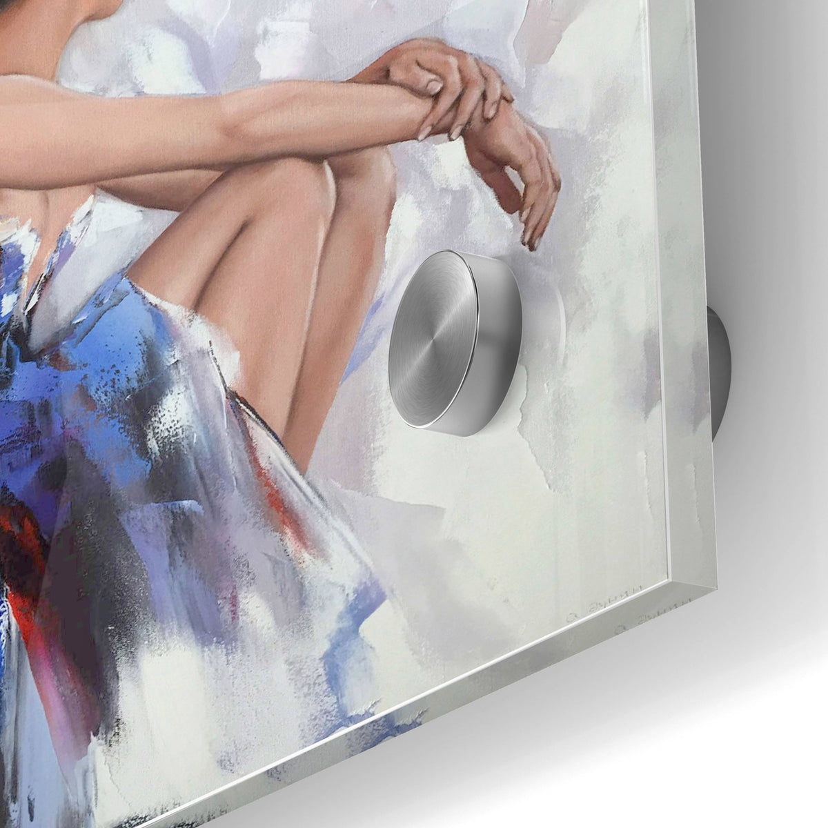 Epic Art 'Behind The Mirror 2' by Alexander Gunin, Acrylic Glass Wall Art,24x36