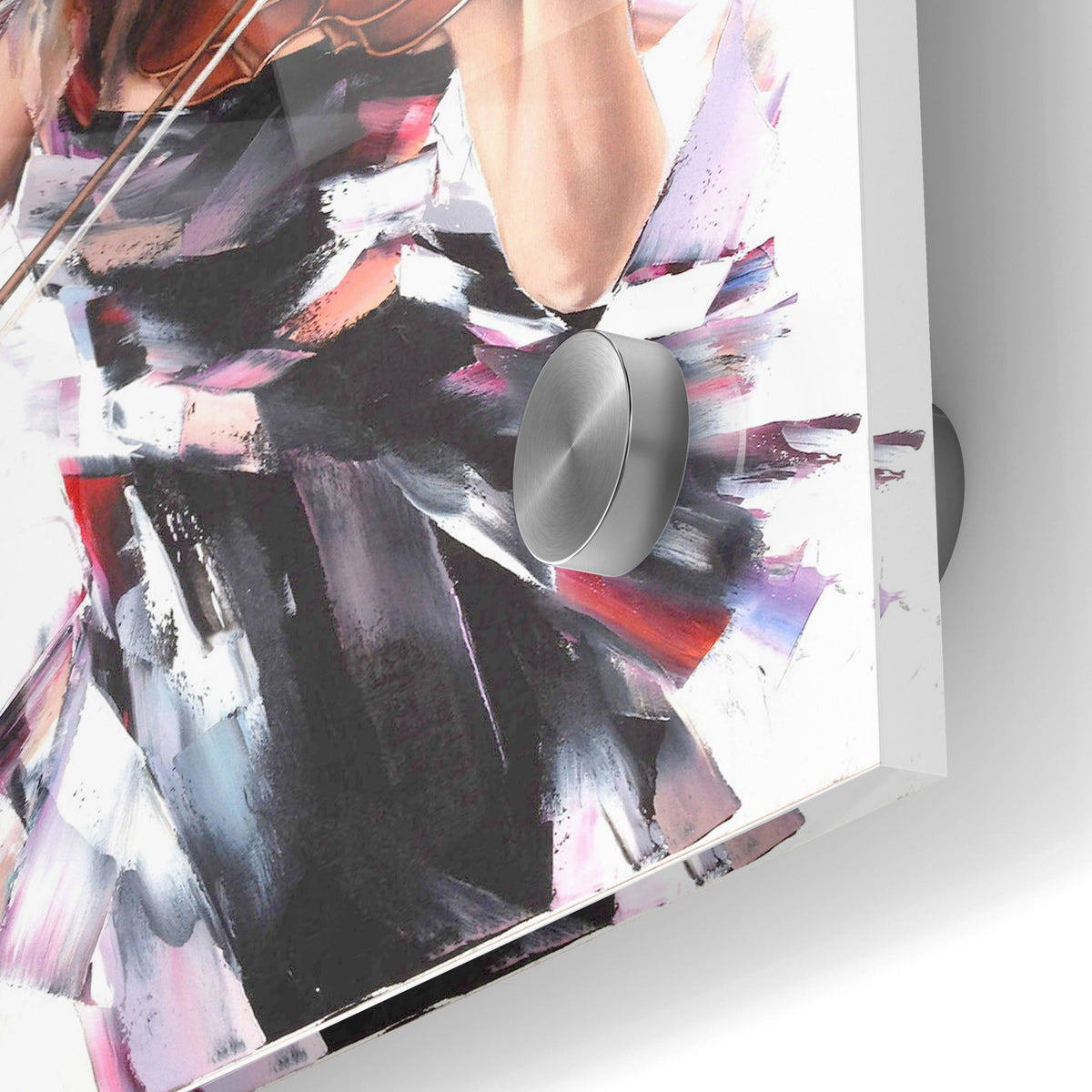Epic Art 'Indigo' by Alexander Gunin, Acrylic Glass Wall Art,24x36