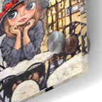 Epic Art 'Morning Coffee' by Alexander Gunin, Acrylic Glass Wall Art,24x36