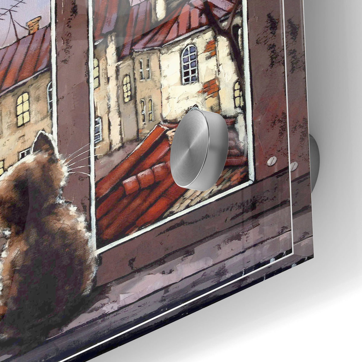 Epic Art 'Old Yard' by Alexander Gunin, Acrylic Glass Wall Art,24x36