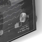 Epic Art 'Telegraphy Blueprint Patent Chalkboard' Acrylic Glass Wall Art,24x36