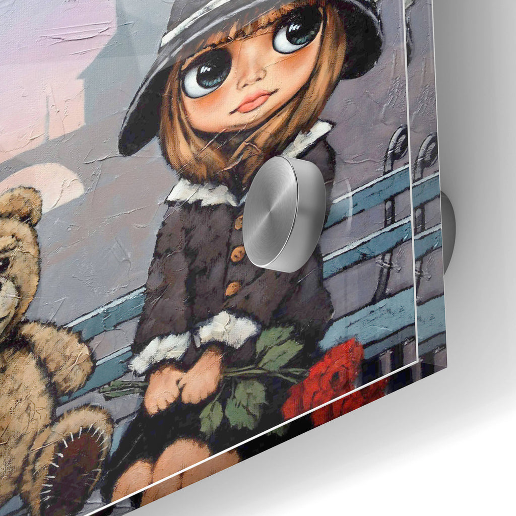 Epic Art 'Appointment with Bear' by Alexander Gunin, Acrylic Glass Wall Art,24x36