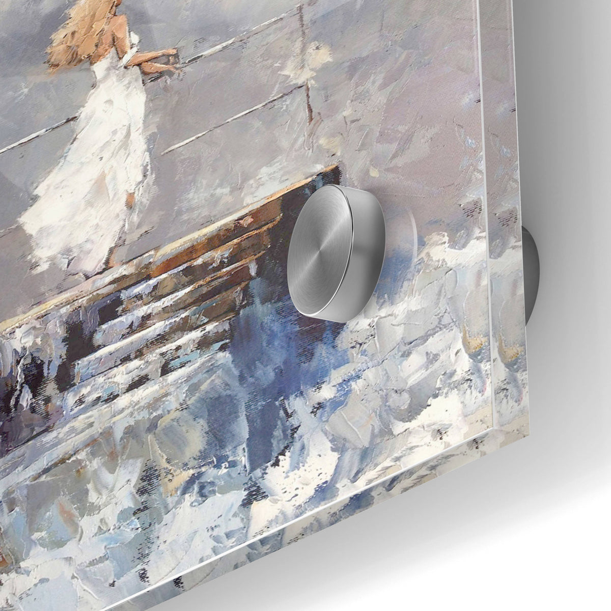 Epic Art 'The Storm' by Alexander Gunin, Acrylic Glass Wall Art,24x36