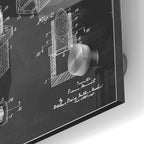 Epic Art 'Lipstick Case Blueprint Chalkboard Patent' Acrylic Glass Wall Art,24x36