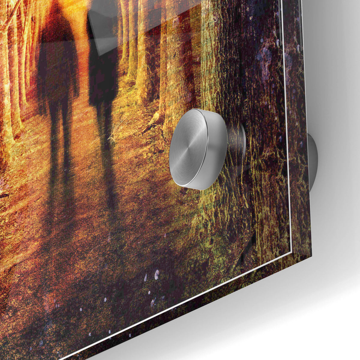 Epic Art 'Strangers' by Mario Sanchez Nevado, Acrylic Glass Wall Art,24x36