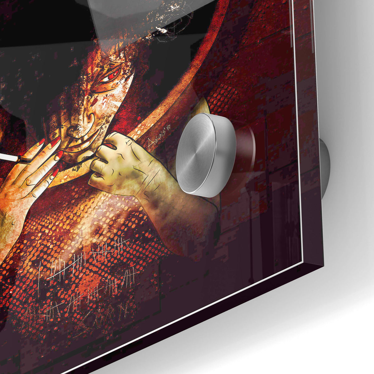 Epic Art 'Revenge' by Mario Sanchez Nevado, Acrylic Glass Wall Art,24x36