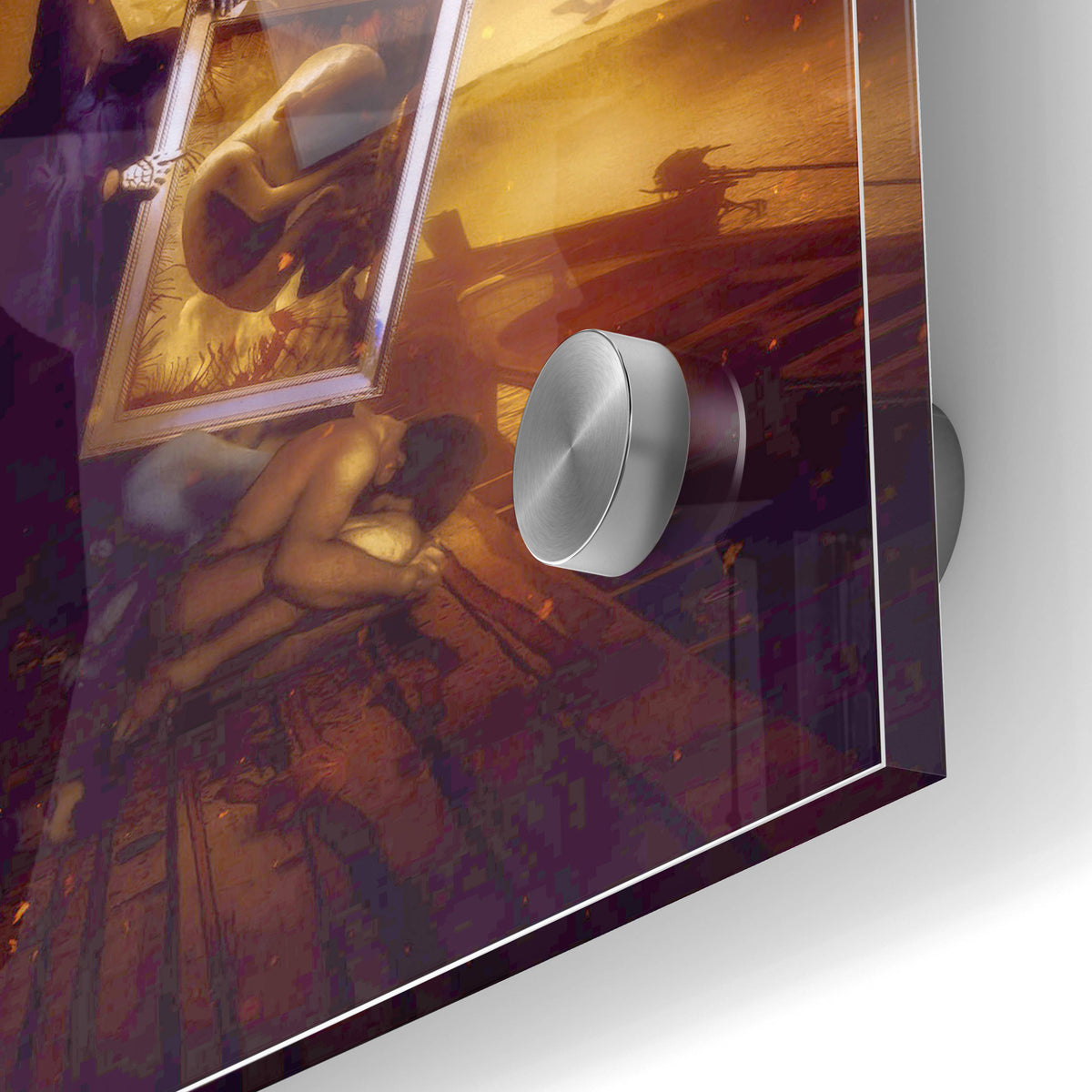 Epic Art 'Speed' by Mario Sanchez Nevado, Acrylic Glass Wall Art,24x36