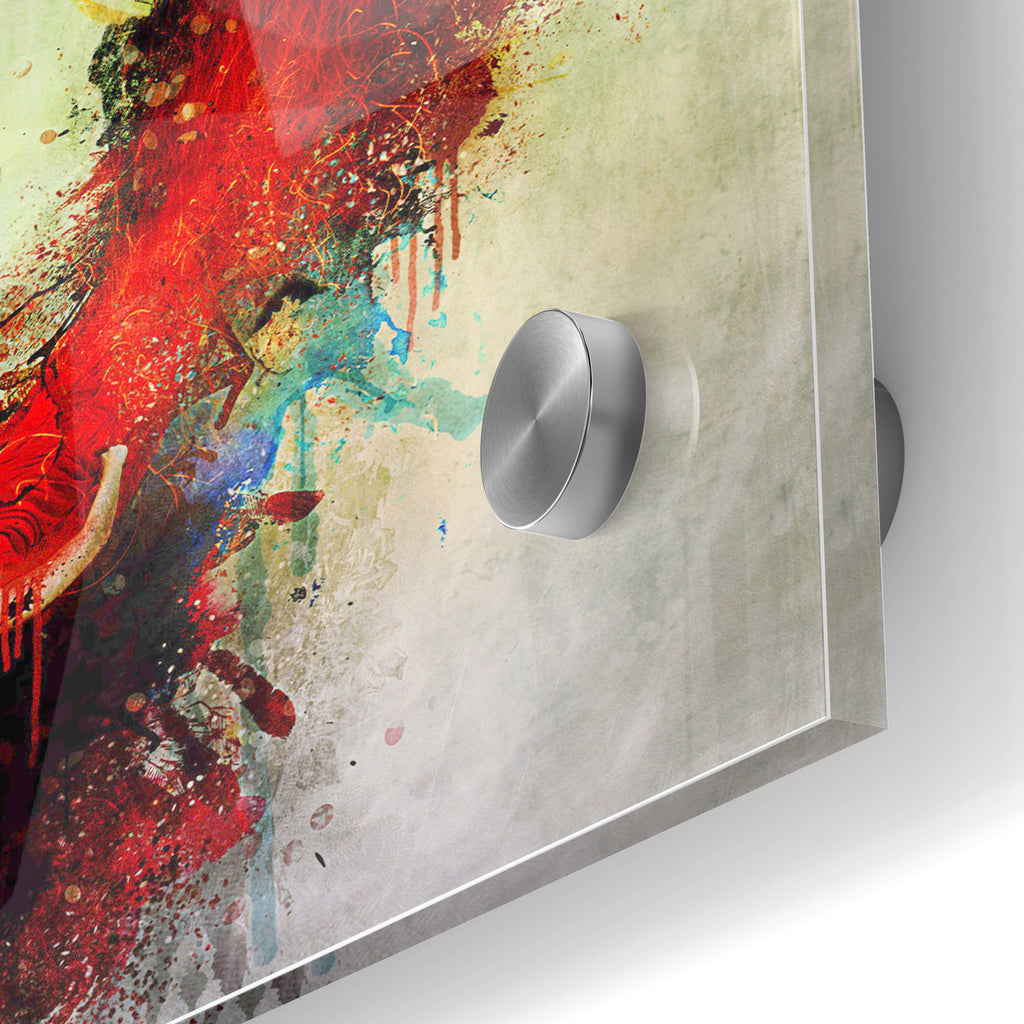 Epic Art 'Violently Happy' by Mario Sanchez Nevado, Acrylic Glass Wall Art,24x36