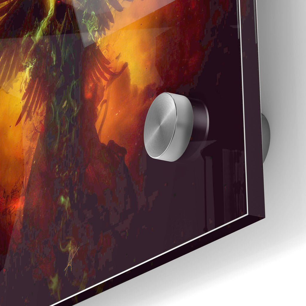 Epic Art 'Wings of Apocalypse' by Mario Sanchez Nevado, Acrylic Glass Wall Art,24x36