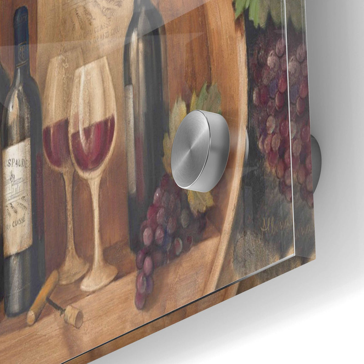 At the Winery by Albena Hristova - 24x36 acrylic wall art in a room