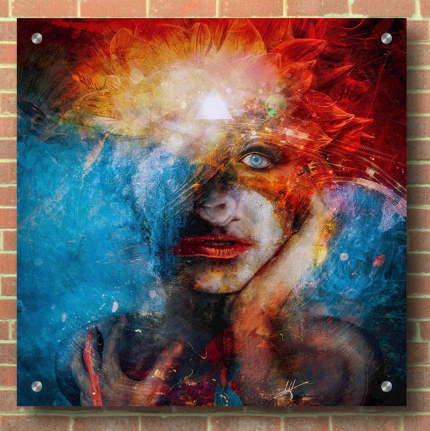 Epic Art 'Dethroned' by Mario Sanchez Nevado, Acrylic Glass Wall Art,36x36