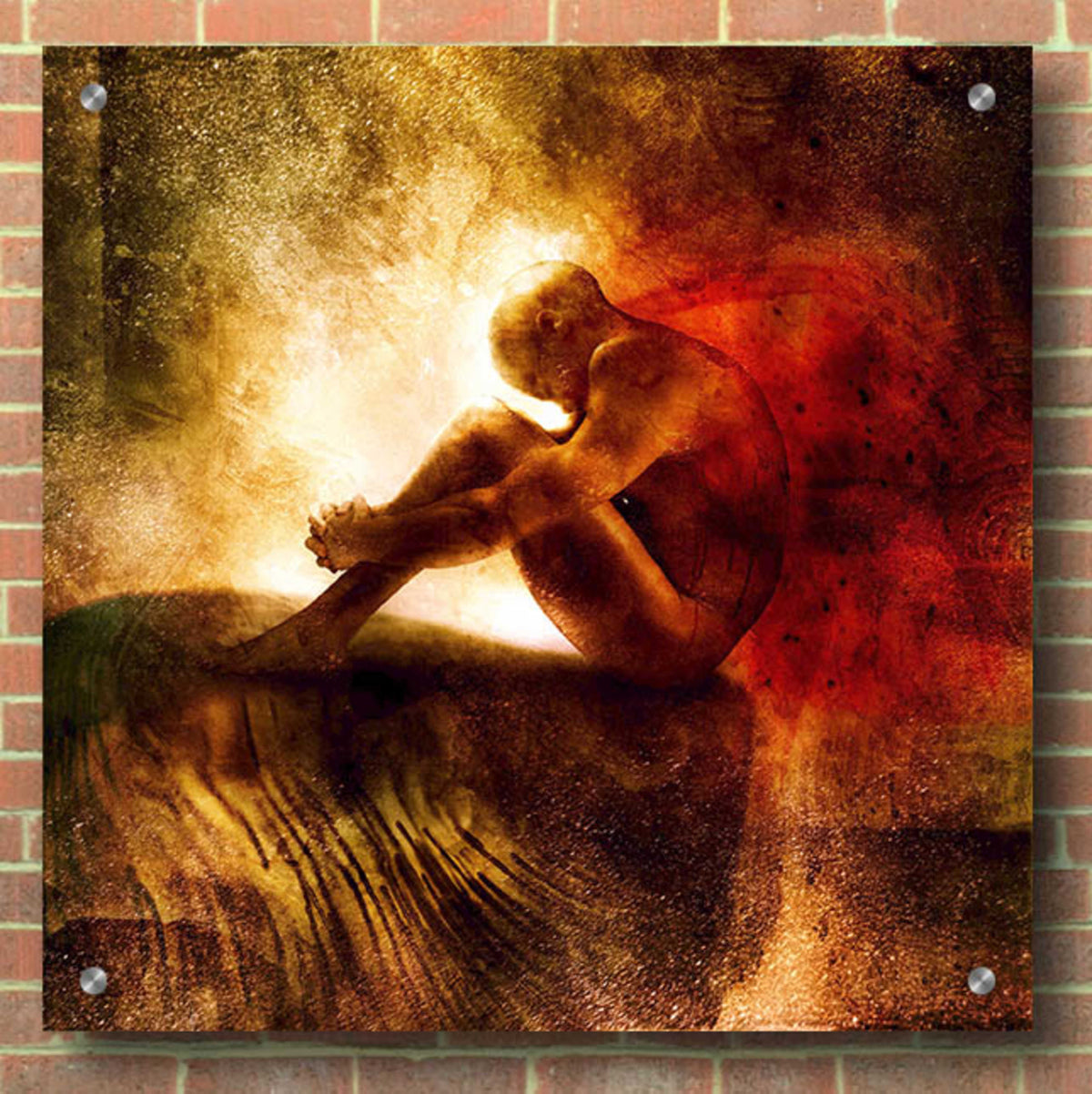 Epic Art 'Exile' by Mario Sanchez Nevado, Acrylic Glass Wall Art,36x36