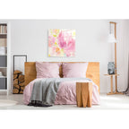Spring Abstracts Florals II by Albena Hristova - 36x36 acrylic wall art in a room