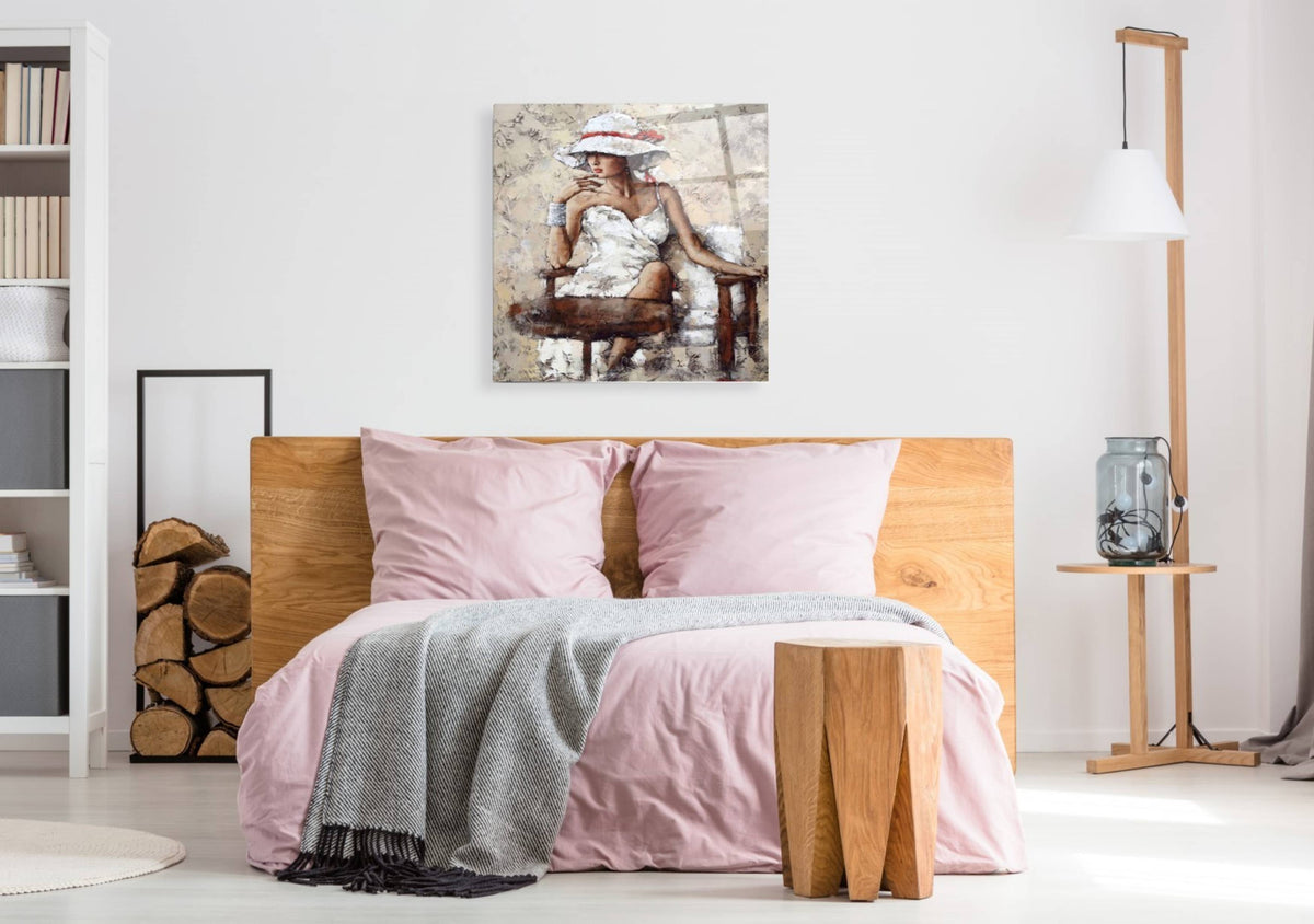 Epic Art 'On Holiday' by Alexander Gunin, Acrylic Glass Wall Art,36x36