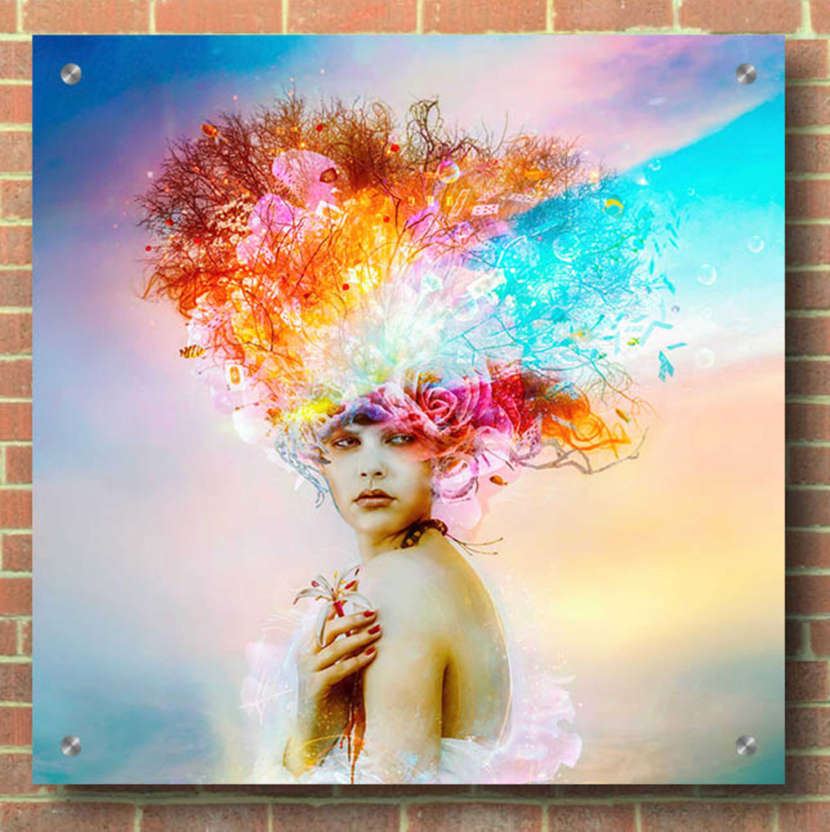 Epic Art 'Bittersweet' by Mario Sanchez Nevado, Acrylic Glass Wall Art,36x36