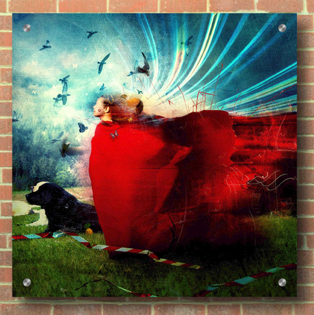 Epic Art 'The Strange Blind Sensation' by Mario Sanchez Nevado, Acrylic Glass Wall Art,36x36